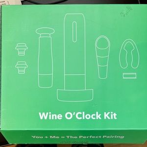 VREMI 9 PIECE WINE GIFT SET ELECTRIC WINE OPENER